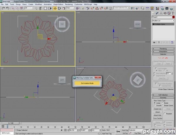 Creation of Round round & Round: Step 7